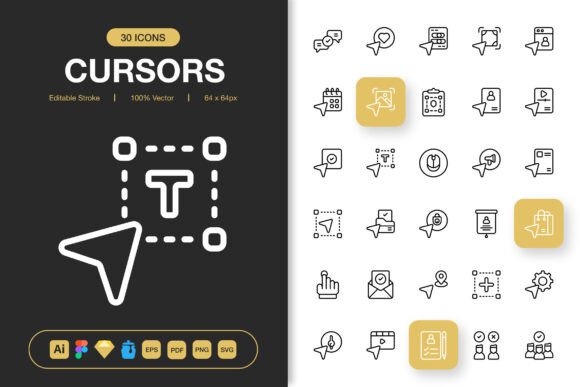 A Designer's Look at Selection and Cursors Graphics