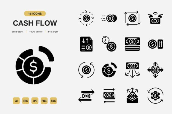 Cash Flow Solid Icons: A Designer’s Hands-On Review