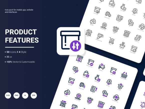 Product Features Icon Pack: A Must-Have for Handmade Creators