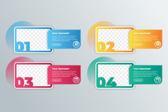 Rectangle Photo Frame Infographic: A Versatile Design