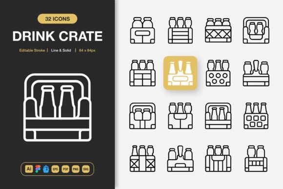 When a Client Calls for Vintage & Modern: Evaluating Drink Crate Icons
